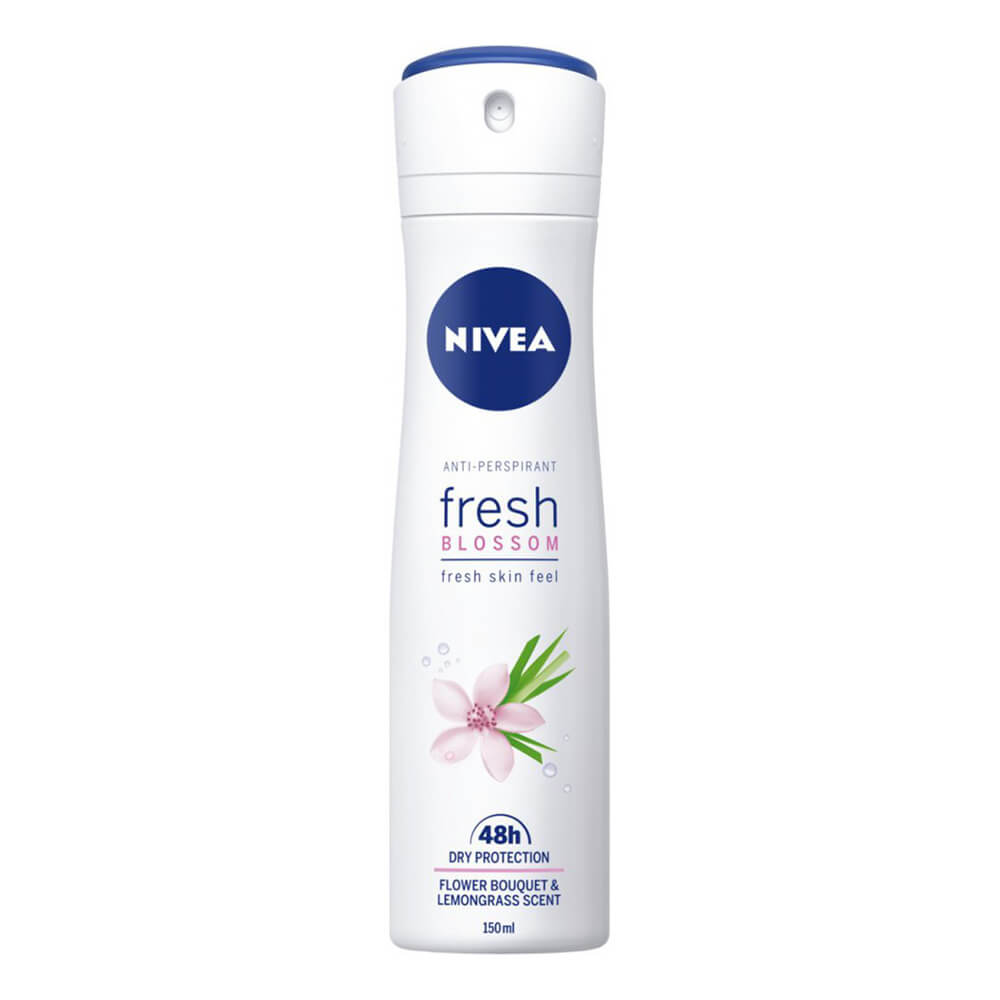 Nivea Fresh Blossom Αποσμητικό σε Spray 150ml 6τ (5900017075365)