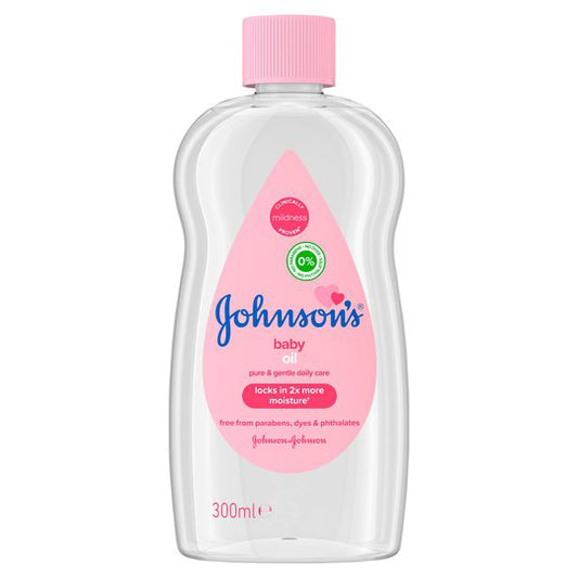Johnson & Johnson Baby Oil για Ενυδάτωση 300ml 12τ (3574669909204)