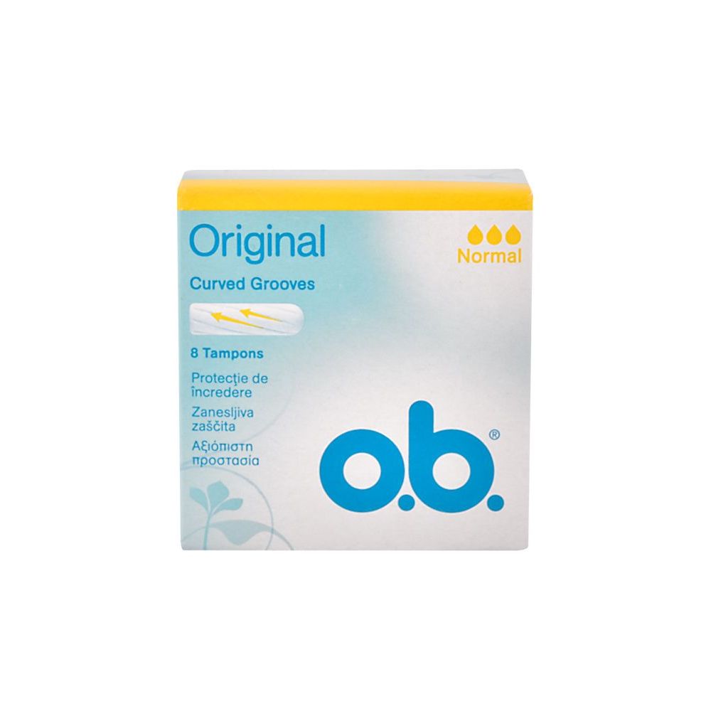 OB ProComfort SilkTouch Tampons for Normal Flow 8pcs 24t (3574660089202)