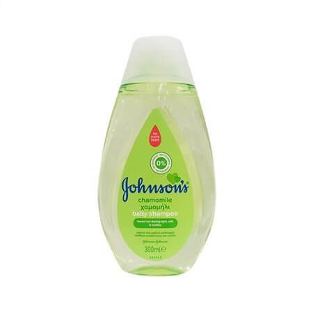 Johnson &amp; Johnson Baby Shampoo with Chamomile 300ml 12t (3574669907521)
