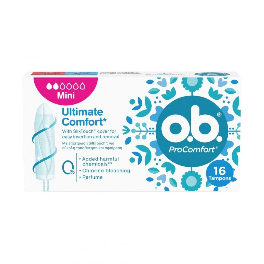 O.B. ProComfort Mini για Ελαφριά Ροή 16τμχ 24τ (3574660244168)