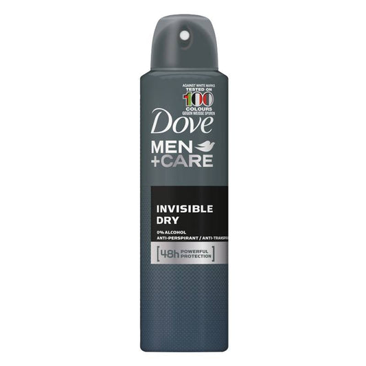 Dove Men+Care Invisible Dry Αποσμητικό 48h σε Spray 150ml 6τ (8712561255585)