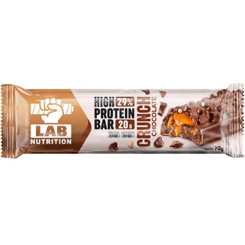 LAB NUTRITION High Protein Crunch Bar 29% Chocolate 70gr (3800501558906)