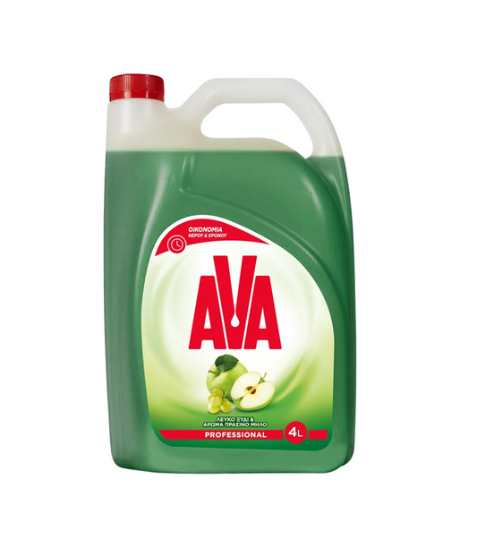 AVA ΥΓΡΟ ΠΙΑΤΩΝ 4L ΛΕΥΚΟ ΞΥΔΙ & ΠΡΑΣΙΝΟ ΜΗΛΟ 4τ (5201314195573)
