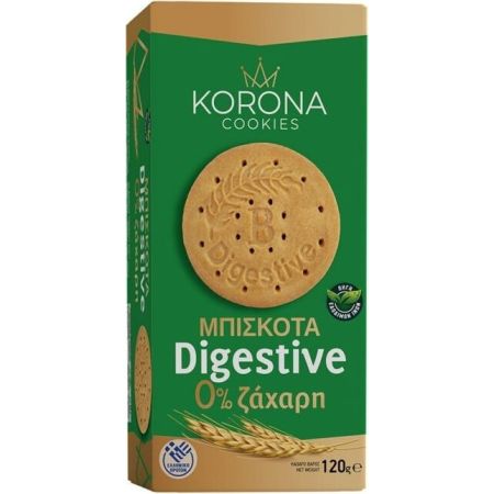 Korona Digestive 0% Ζάχαρη 120gr (5200135983772)