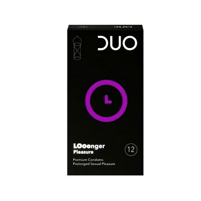 Duo Προφυλακτικά 12τμχ LOoonger Pleasure με Επιβραδυντικό 144τ (4005800136252)