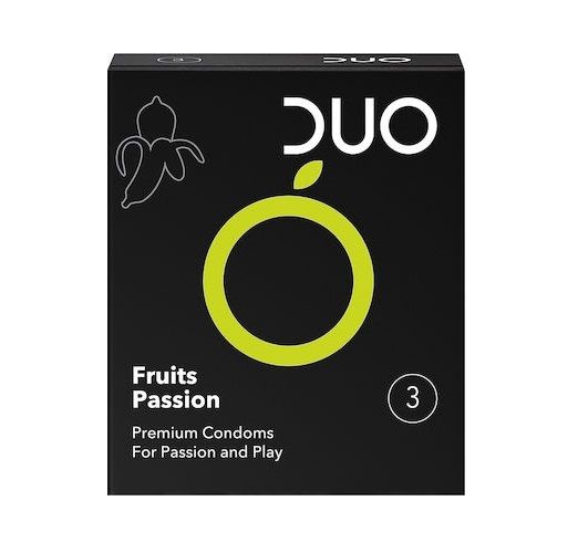 Duo Προφυλακτικά Fruits Passion 3τμχ 24τ (4005800136306)