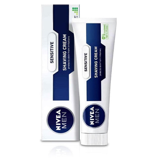 Nivea Men Sensitive Shaving Cream Ανδρική Κρέμα Ξυρίσματος 100ml 24τ (4005808588589)