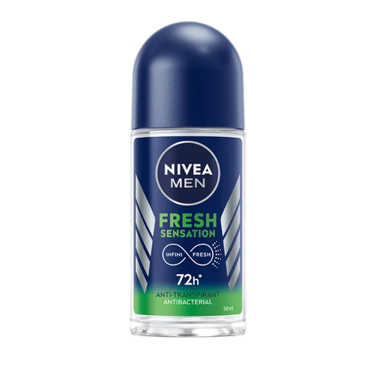 Nivea Men Fresh Sensation Αποσμητικό 72h σε Roll-On 50ml 12τ (4006000016504)