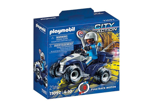 Playmobil City Action Αστυνομικός Με Γουρούνα 4X4 (71092)(4008789710925)