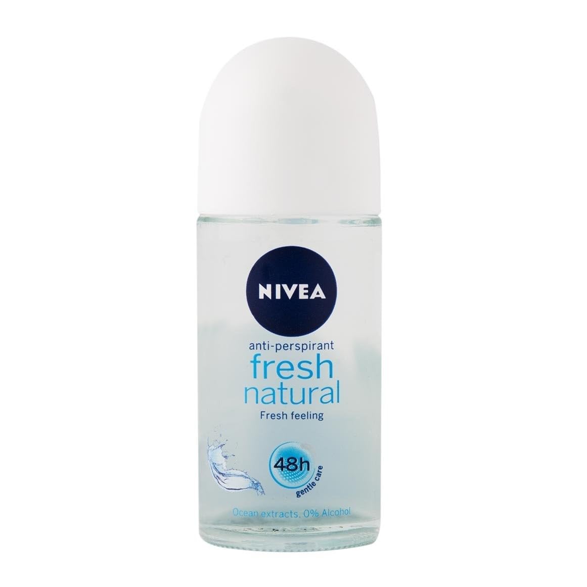 Nivea Fresh Natural Anti-perspirant Αποσμητικό 48h σε Roll-On 50ml 12τ (42299905)