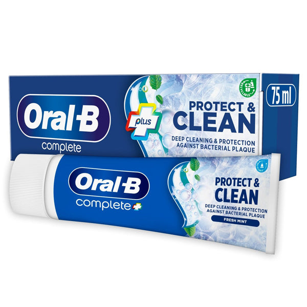 ORAL-B ΟΔΟΝΤ/ΜΑ COMPLETE PROT.&CLEAN 75ML (Σ12) (8700216272315)