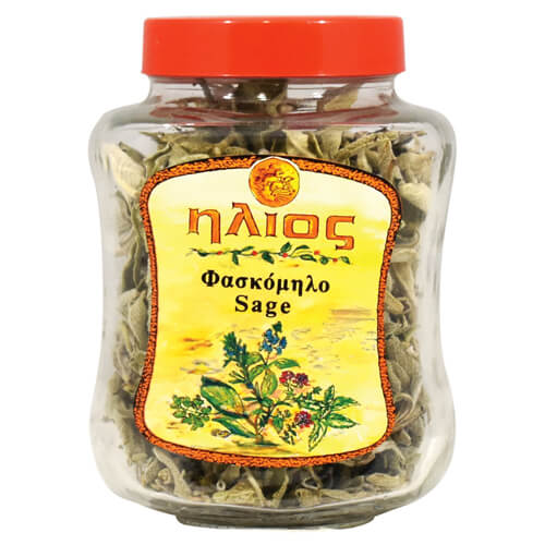 Ήλιος Τσάι Φασκόμηλο Γυάλινο Βάζο 30gr 6τ (5201165090041)