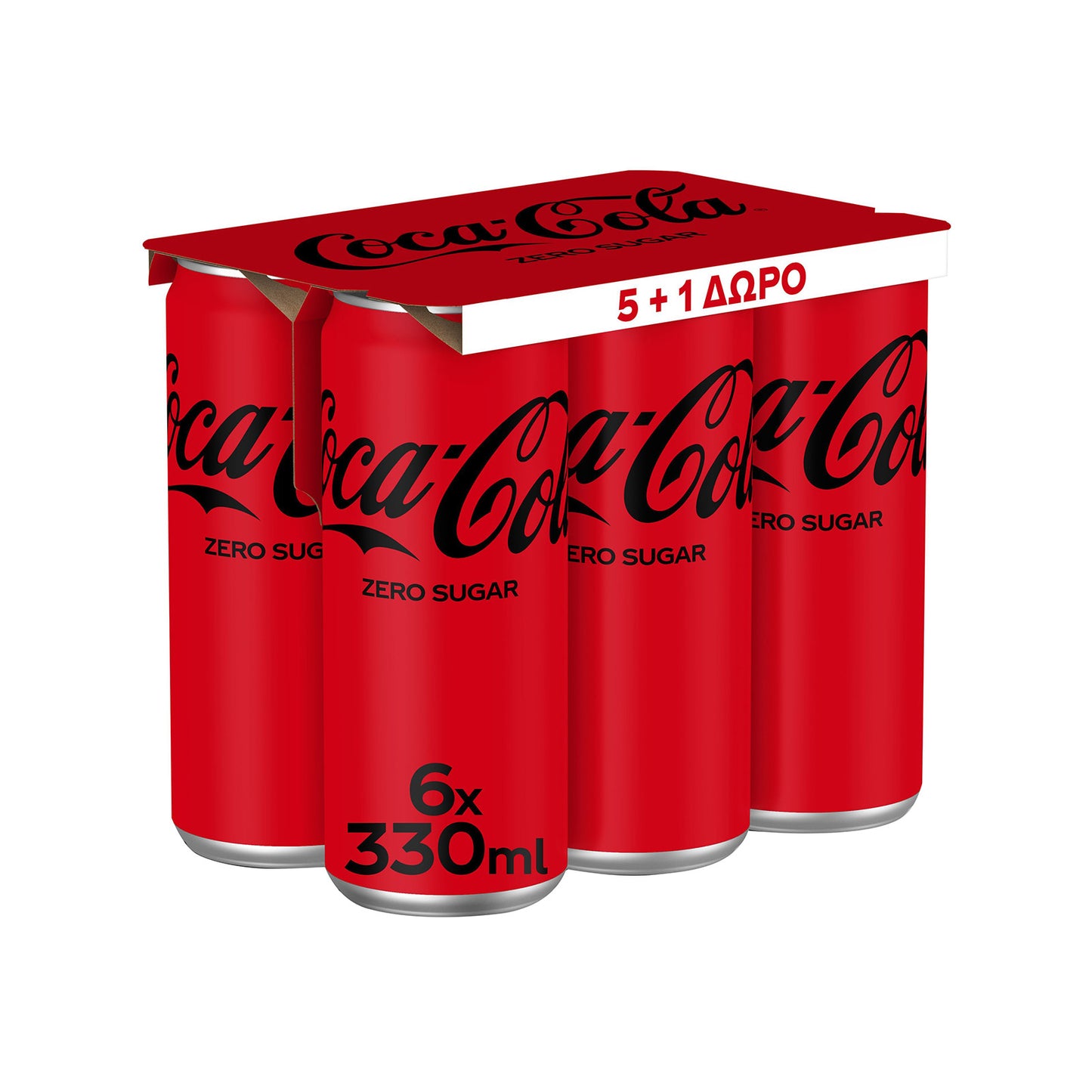 COCA COLA ZERO SLK KOYTI 6*330ML (5+1)Δ (Σ4) (5000112652871)