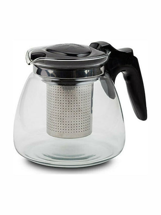 Nava Glass Teapot with Filter 1100ml (5205746141597)