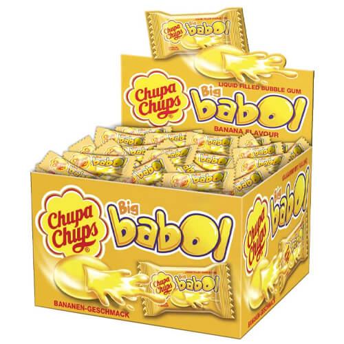 Τσιχλόφουσκα Chupa Chups Mini Banana 60 τεμάχια (8410031948776)