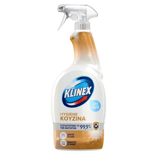 Klinex 4 in 1 Spray Cleaner for General Use with Disinfectant Action Kitchen 750ml 12t