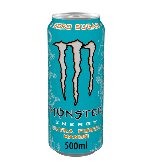 MONSTER ENERGY DRINK ULTRA FIESTA ZERO 500ML 24τ (5060896621630)
