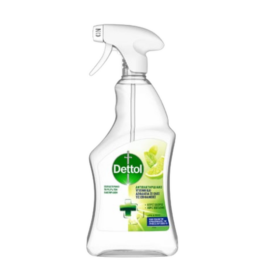 DETTOL SPRAY ΕΠΙΦΑΝΕΙΩΝ 500ML ΑΠΟΛ. LIME & MINT 6τ (5201347172800)