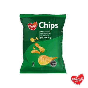 Potato Chips My Choice with Oregano Flavor 120gr 16t (5207066121600)