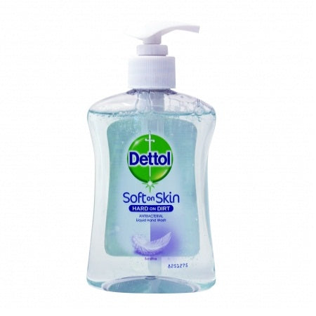 Dettol Hard on Dirt Liquid Cream 250ml 12t (5201347000615)