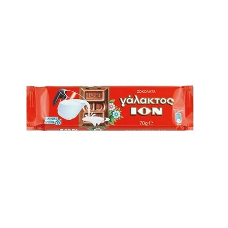 Σοκολάτα ION Γάλακτος 70gr 10τ (5012501010148)