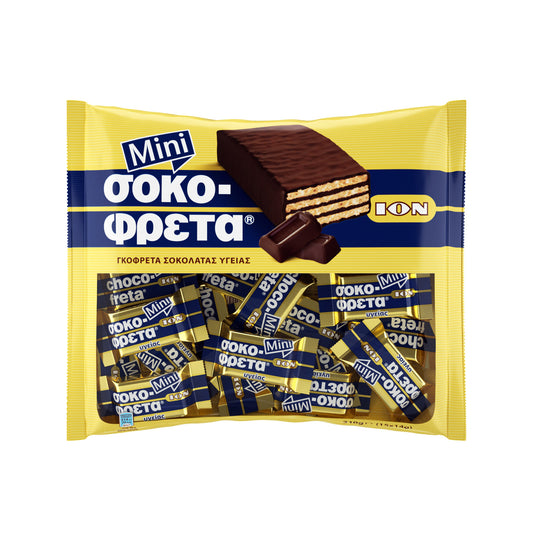 ΙΟΝ Μίνι Σοκοφρέτα Με Σοκολάτα Υγείας 210gr (5012501081131)