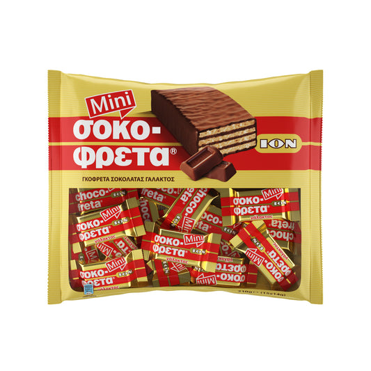 ΙΟΝ Μίνι Σοκοφρέτα Με Σοκολάτα Γάλακτος 210gr (5012501081155)