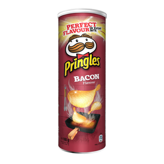 Pringles Πατατάκια με Γεύση Bacon 165gr 19τ (5053990106776)