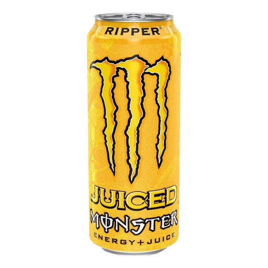 Monster  Κουτί Energy Drink Ripper με Ανθρακικό 500ml 24τ (5060166693572)