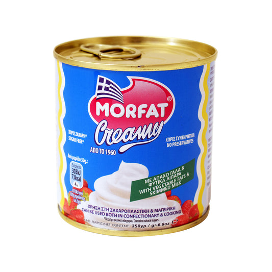 Morfat Creamy Κρέμα Παρασκευής Σαντιγύ Φυτική 250gr (5060619870000)