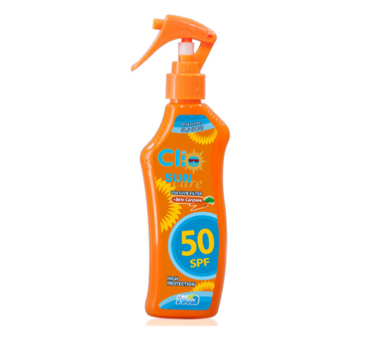 Clio Spray Αντιηλιακό Γαλάκτωμα SPF50 200ml (3800034105651)