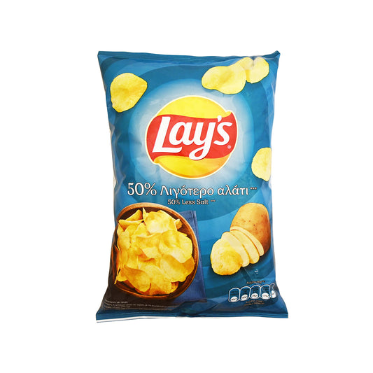 Πατατάκια Lay's 50% Λιγότερο Αλάτι 120gr (5201024009634)
