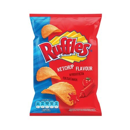 Πατατάκια RUFFLES Ketchup 350ΓΡ 25τ (5201024755173)