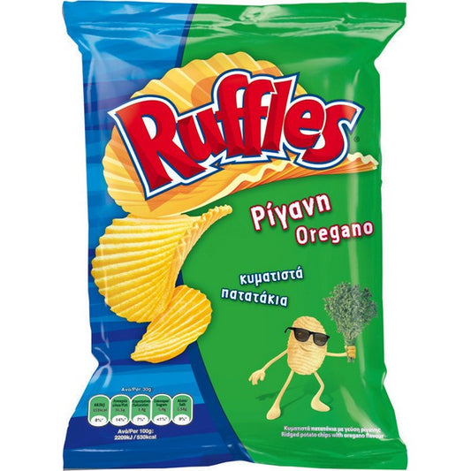Ruffles Πατατάκια Ρίγανη 400gr 9τ (5201024775706)