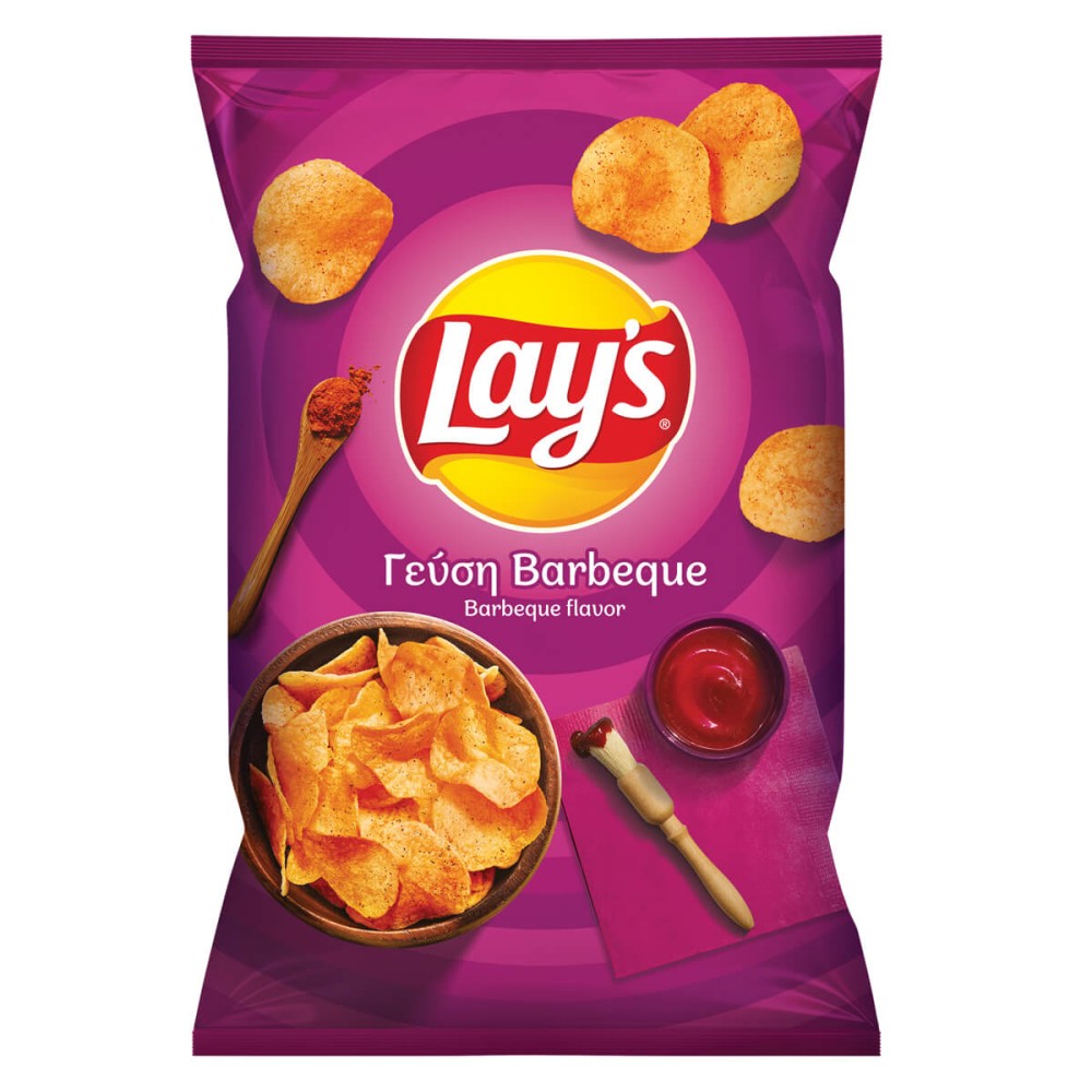 Πατατάκια Lays BBQ 130gr (5201024782933)