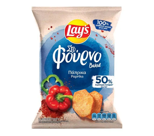 Πατατάκια Lay's Στο Φούρνο Πάπρικα 105gr (5201024786085)