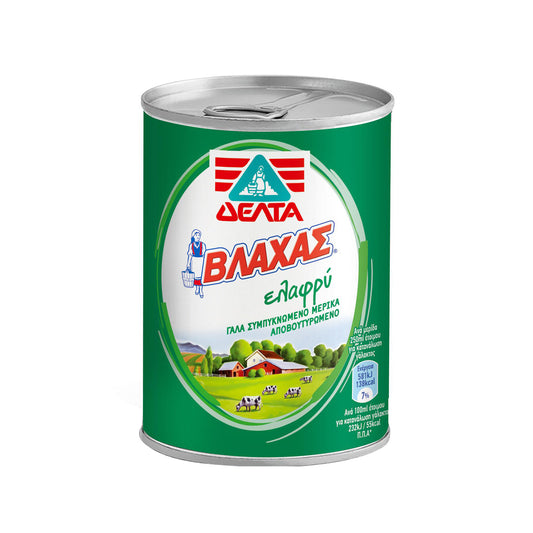 Δέλτα Βλάχας Γάλα Εβαπορέ Ελαφρύ 410gr (5201037508063)
