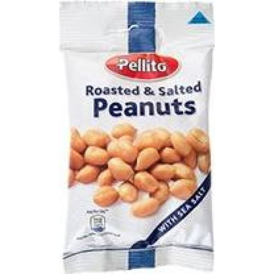 Pellito Roasted & Salted Peanuts 50gr Ψημένα Με Αλάτι (5201044000635)
