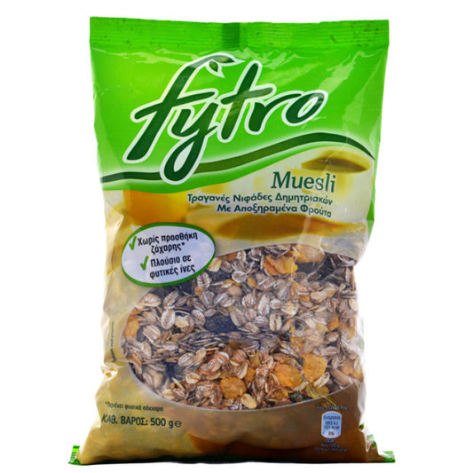 Fytro Muesli Χωρίς Ζάχαρη 500gr (5201059086679)