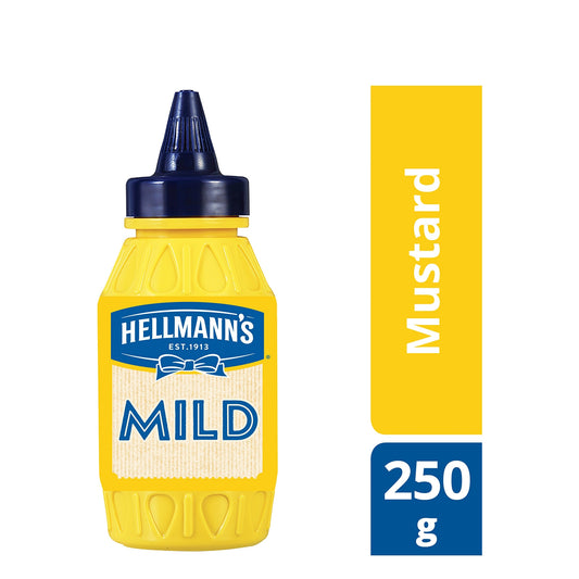 Hellmann's Μουστάρδα Απαλή 250gr 12τ (5201080113238)