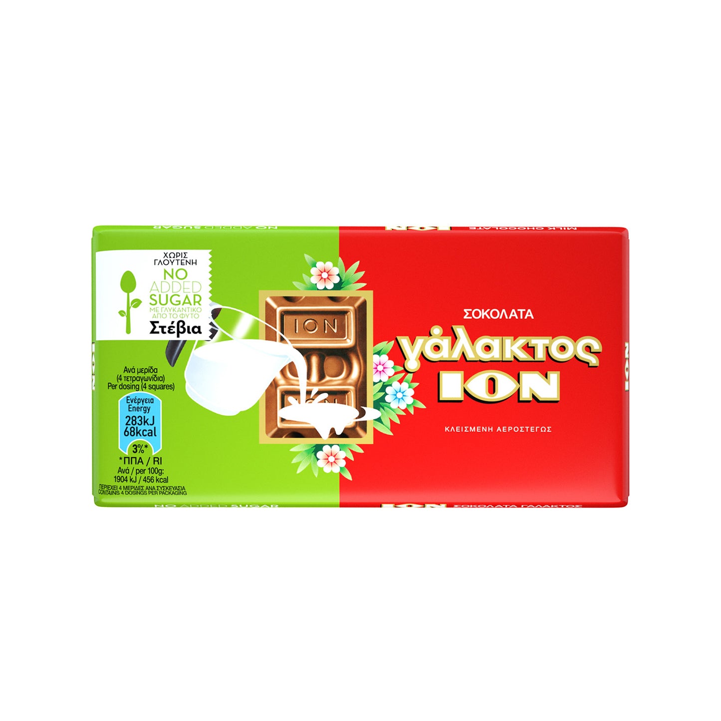 ΣΟΚ. ION ΣΤΕΒΙΑ 60ΓΡ 10τ (5201127010322)