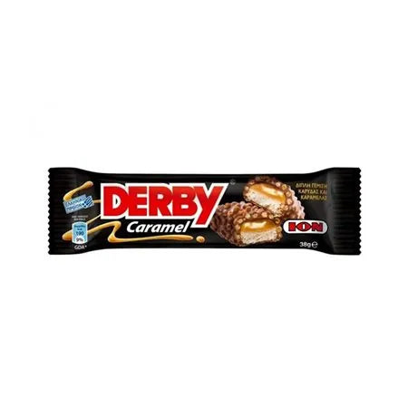 Milk Chocolate ION Derby Caramel 38gr 20t (5201127990426)