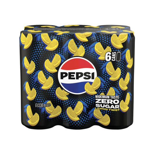 Pepsi Twist Zero Cola με Λεμόνι 6*330ml (5201156000240)