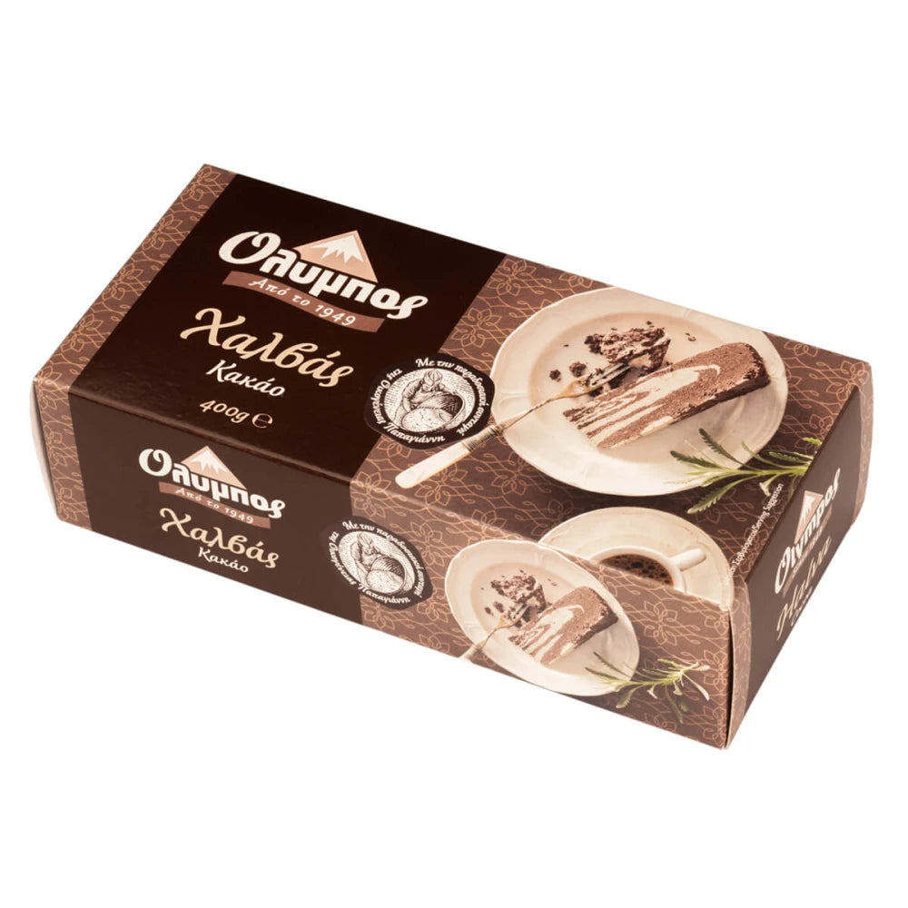 Όλυμπος Χαλβάς Κακάο Σκαφάκι 400gr 12τ (5201182013047)