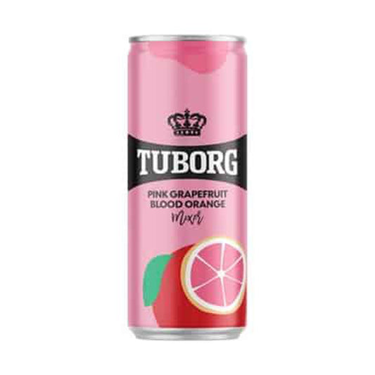 Tuborg Αναψυκτικό Pink Grapefruit Σαγκουΐνι 330ml (5201309707149)