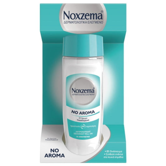 Noxzema Χωρίς Άρωμα Αποσμητικό Roll-On 50ml 6τ (5201314066354)