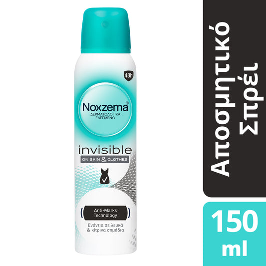 Noxzema Invisible Her Deodorant Spray 150ml 6s (5201314081739)