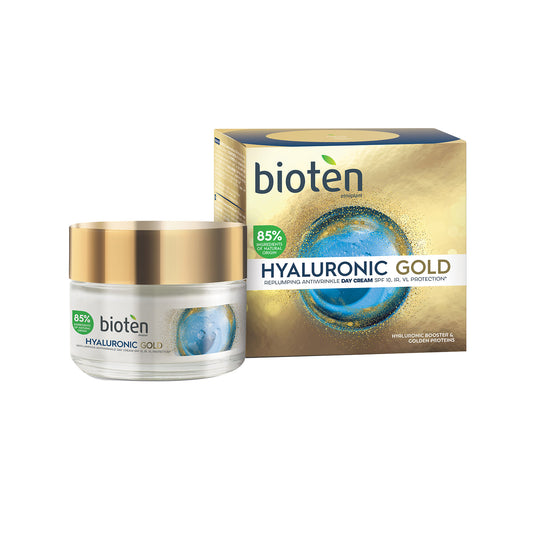 Bioten Κρέμα Ημέρας Hyaluronic Gold 50ml 6τ (5201314114796)
