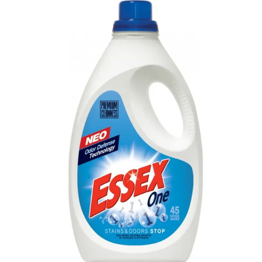 Essex Υγρό Απορρυπαντικό Πλυντηρίου One Μπλέ 4τ (5201321041191)